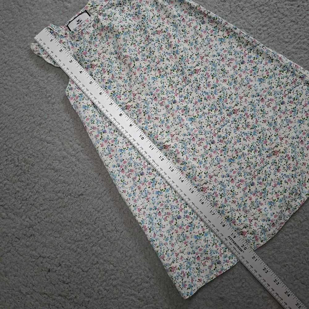 Petite Plume Girl's Size 2  Twill Amelie Nightgown OR dress‎ ~ in Ditzy Floral